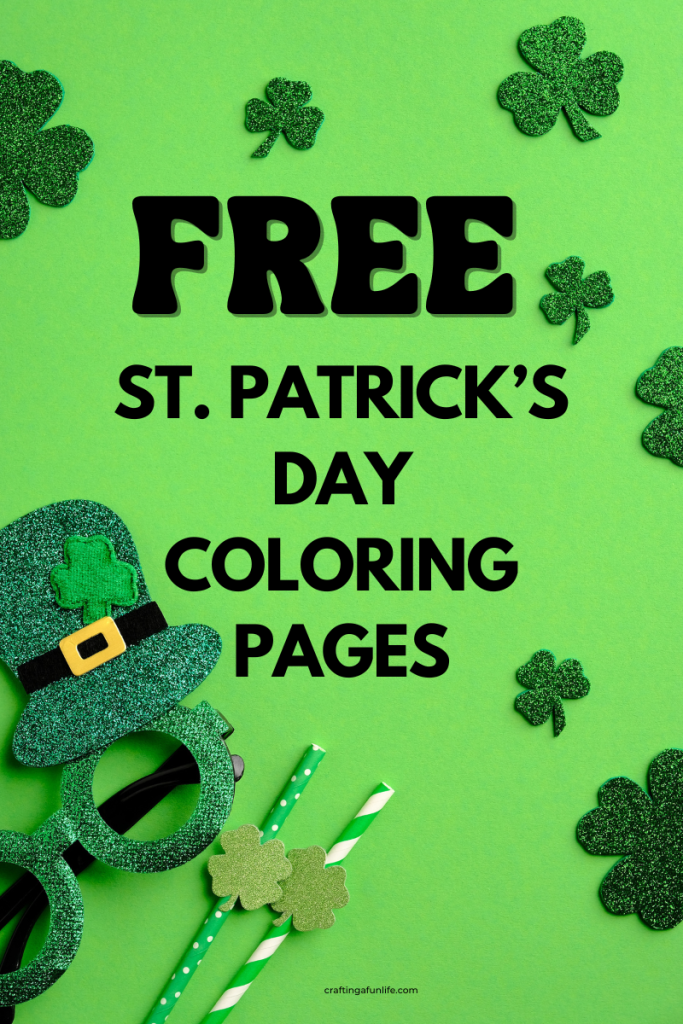 Free St. Patrick's Day coloring pages for kids