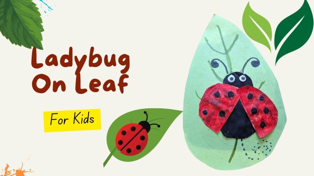 Fun and easy ladybug craft for toddlers