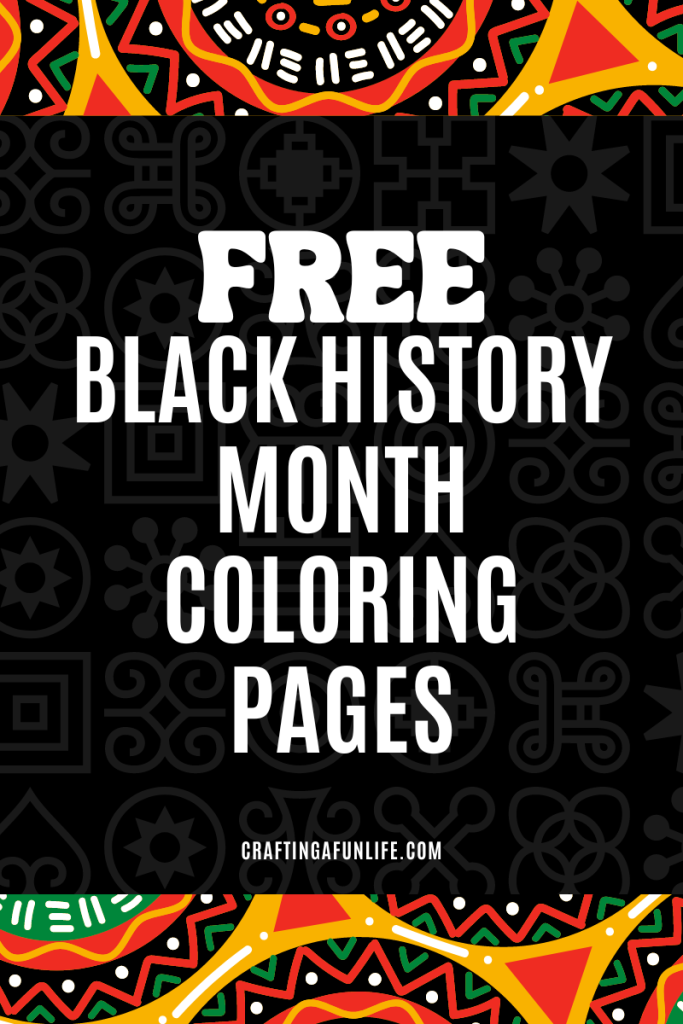 Free Black History Month Coloring Pages for Kids