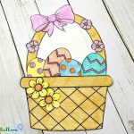 Easter Basket Paper Craft - The Craft Balloon