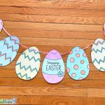 Easter egg garland - The Craft Balloon