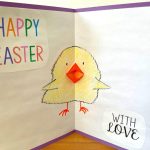 Pop-up Easter chick card - The Craft Balloon