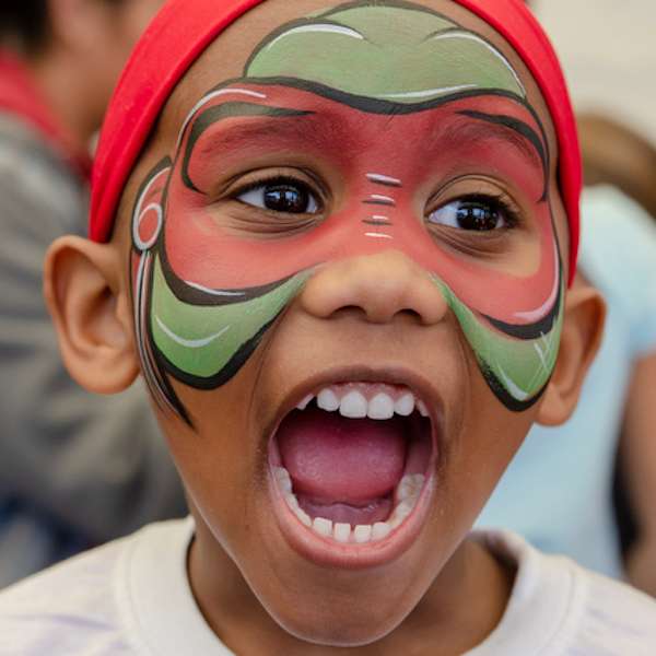 Ninja Turtle Face-paint Kids Party Entertainment Yombu