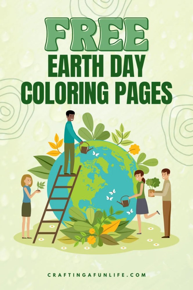 FREE Earth Day Coloring Pages for Kids