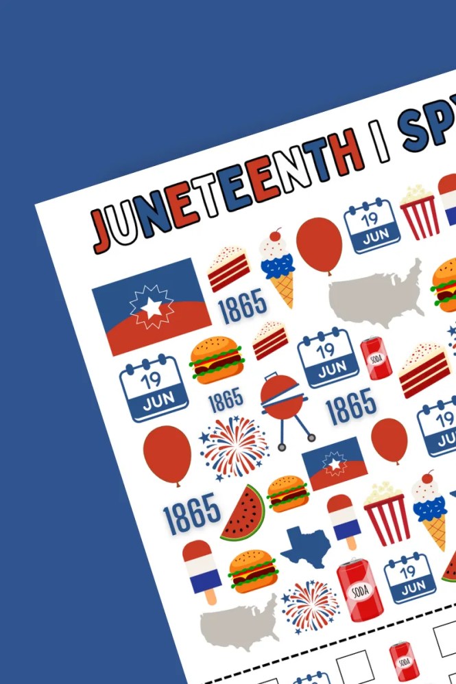 Juneteenth Printable Activity Bundle by Crafting a Fun Life Etsy Shop